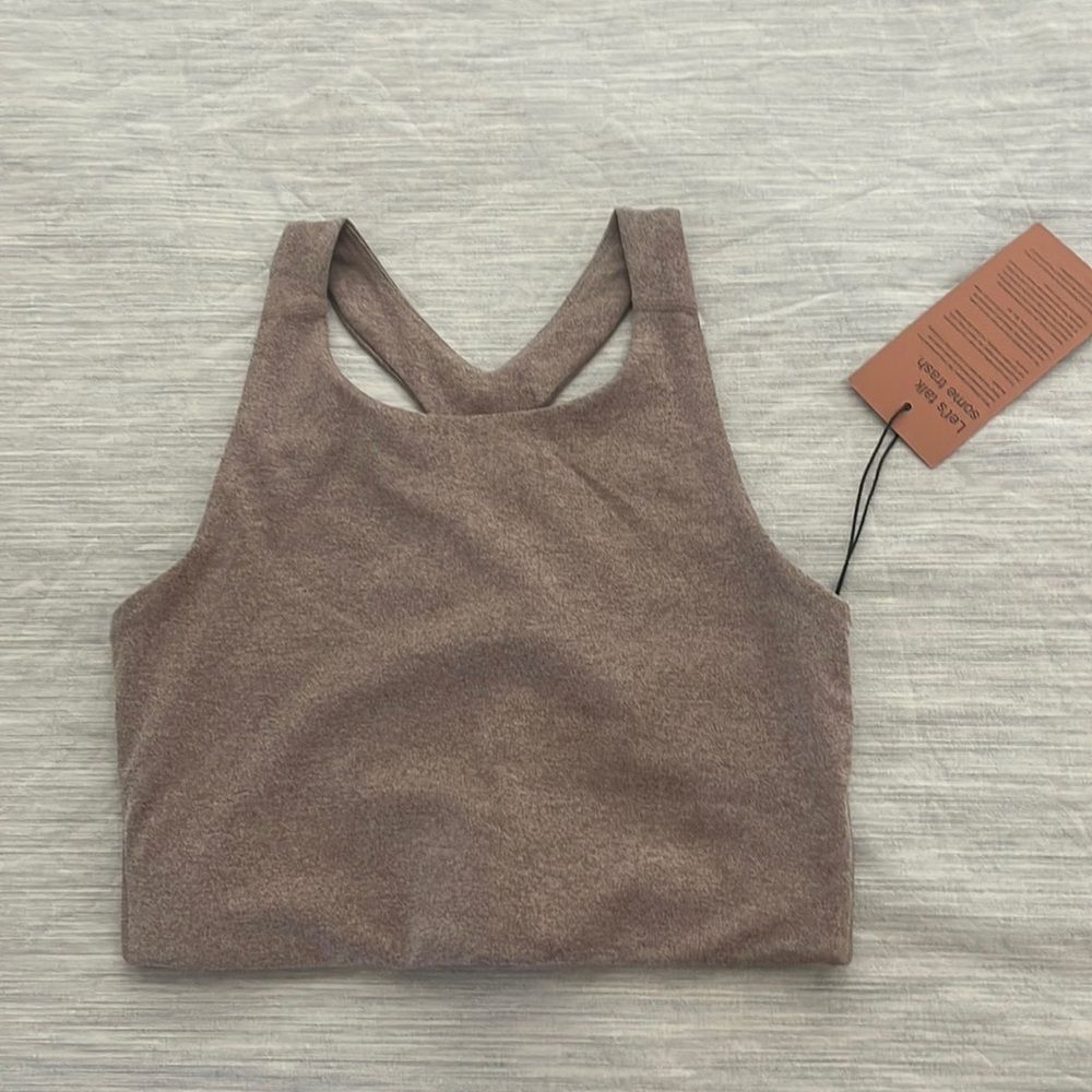 NWT Purple Girlfriend Collective Topanga Sports Bra